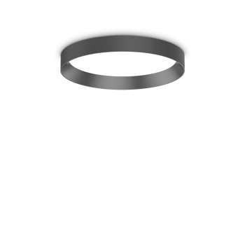 FLY LED PLAFONJERA PL D35 4000K CRNA IP40