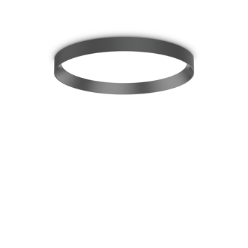 FLY LED PLAFONJERA PL D45 3000K CRNA IP40