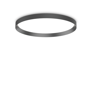 FLY LED PLAFONJERA PL D60 4000K CRNA IP40