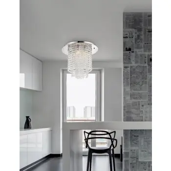 FONTANA PLAFONSKA LAMPA G9 IP20/KROM