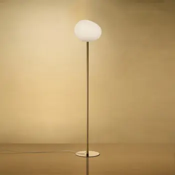 FOSCARINI GREGG MEDIA PODNA LAMPA E27 ZLATNO/BIJELA