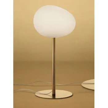 FOSCARINI GREGG MEDIA STOLNA LAMPA ALTA ZLATNO/BIJELA