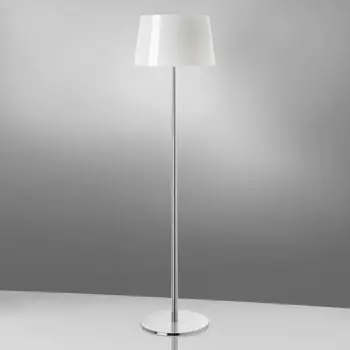 FOSCARINI LUMIERE XXL PODNA LAMPA ALUMINIJ/BIJELA