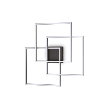 FRAME LED STROPNA SVJETILJKA PL QUADRATO CRNA