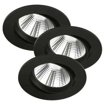 FREMONT 3-KIT IP23 2700K UGRADBENA SVJETILJKA CRNA LED IP23