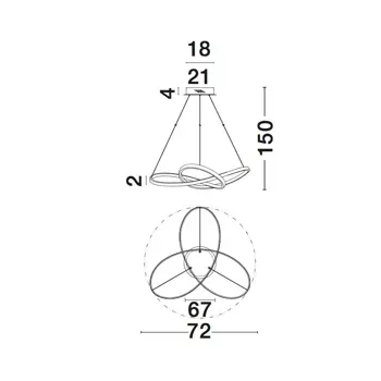 fusion-visilica-led-53w3000k4081lmip20mesing-zlatna-42937-02102092.webp