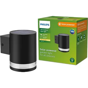 FYCE PHILIPS solarna LED svjetiljka White Ambiance 1.5W 27K crna