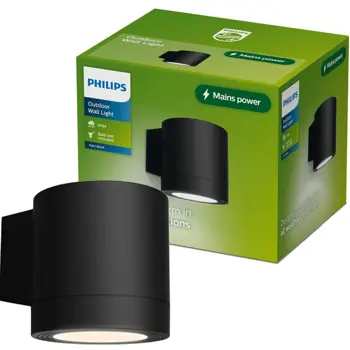 FYLX PHILIPS vanjska LED svjetiljka White Ambiance MAX GU10 crna