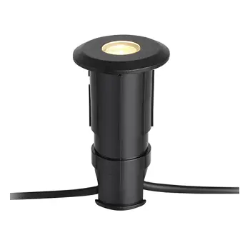 GARDEN 24 VANJSKA DECKLIGHT 0,8W 60MM BLACK FIXED LED IP44