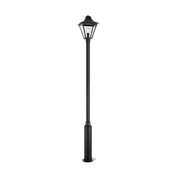 GARDEN 24 VANJSKA POSTLAMP 1L BLACK H 225CM FIXED LED 3W  IP44