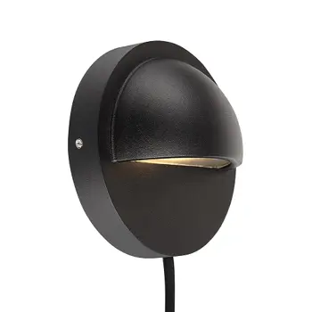 GARDEN 24 VANJSKA ZIDNA SVJETILJKA 0,8W BLACK DIOD/LED IP44