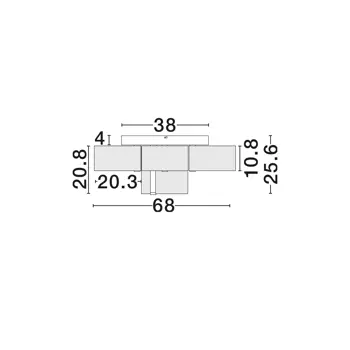 gatlin-plafonska-svjetiljka-led-41w3000k2116lmdimmip20mesing-74809-02101667.webp