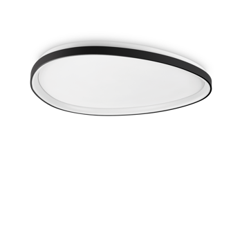 GEMINI LED PLAFONJERA PL D081 ON-OFF CRNA