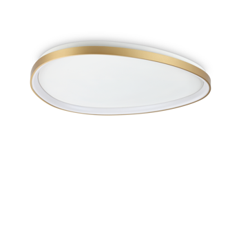 GEMINI LED PLAFONJERA PL D081 ON-OFF OTTONE