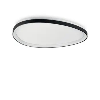 GEMINI LED STROPNA SVJETILJKA PL D081 ON-OFF 4000K CRNA
