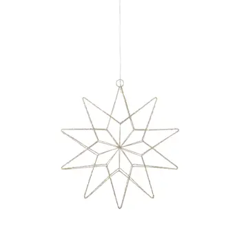 GLEAM VISILICA ZVIJEZDA ZLATNA BOJA 20x0,03W/LED/3,5m