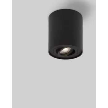 GOZZANO NADGRADNA SVJETILJKA CRNA GU10 1x10 Watt IP20 220-240 Volt