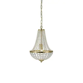 GRÄNSÖ LUSTER 1L 30CM BRUSHED BRASS/MC E27