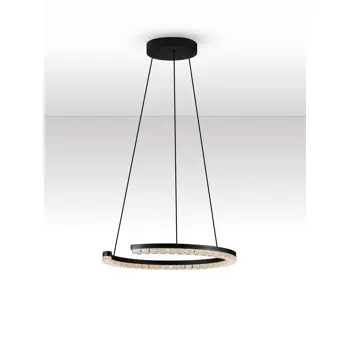 GREAMY LED VISILICA CRNA 21W IP20 3000K TRIAK PRIGUŠLJIVA