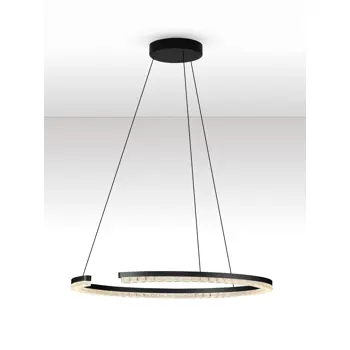 GREAMY LED VISILICA CRNA 30W IP20 3000K TRIAK PRIGUŠLJIVA