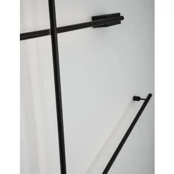 GROPIUS ZIDNA LAMPA LED 15W/3000K/507lm/IP20/CRNA