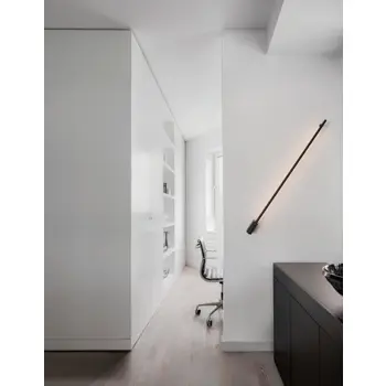 GROPIUS ZIDNA LAMPA LED 20W/3000K/672lm/IP20/CRNA