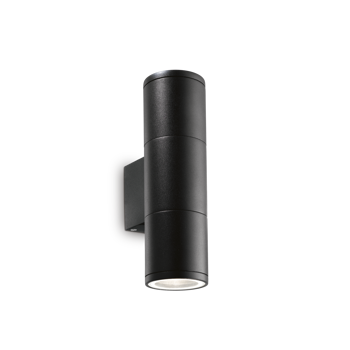 GUN AP2 ZIDNA SVJETILJKA 2×GU10/230V IP54 CRNA