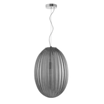 HECTOR VISILICA 1×E27/12W/230V SIVO STAKLO