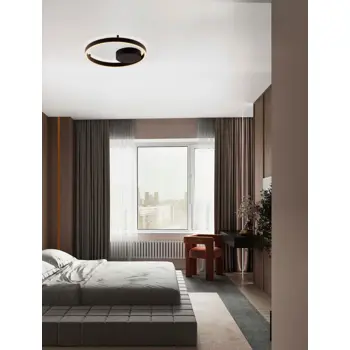 HEDRA PLAFONJERA/ZIDNA LAMPA LED /3000K/40W/3369Lm/CRNA