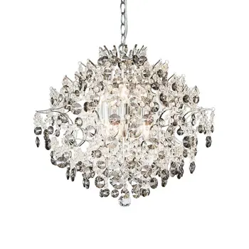 HIDDEN GEM LUSTER 6L CHROME/CLEAR/SMOKE E14