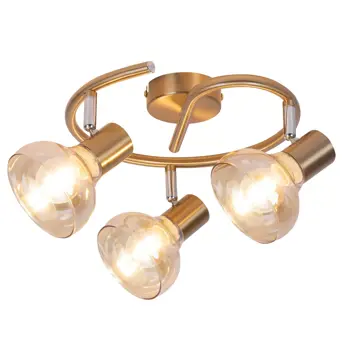 HOLLY REFLEKTOR E14 3X MAX 40/ANTIK ZLATO/IP20