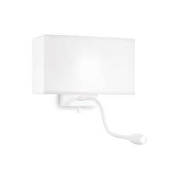HOTEL ZIDNA LAMPA AP2 ALL BIJELA E27/LED