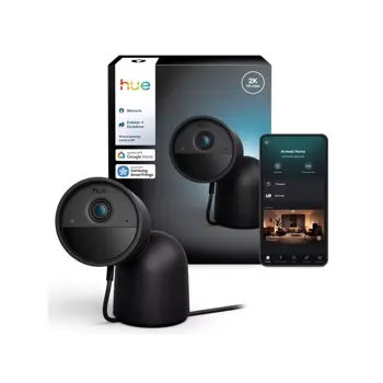 SECURE CAM PHILIPS HUE sigurnosna kamera 2K BATTERY crna