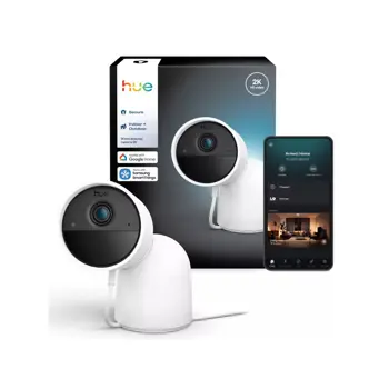 SECURE CAM PHILIPS HUE sigurnosna kamera 2K DESKTOP bijela