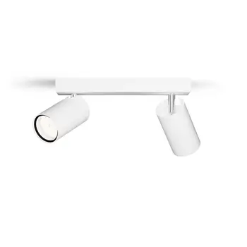 IDRIS PHILIPS LED reflektor SPOT 2XGU10 bijeli IP44