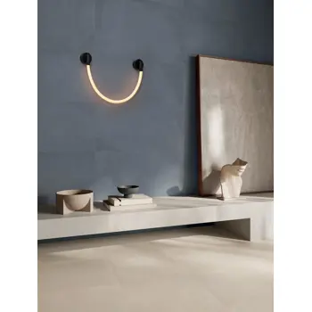 ILANE ZIDNA LAMPA LED/3000K/7W/683Lm/CRNO-BIJELA