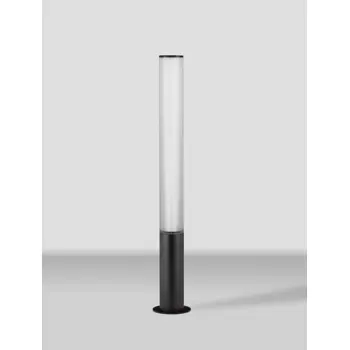 IMAN VANJSKA STAJAĆA LAMPA LED 25Watt 3037Lm IP65 3000K CRNA