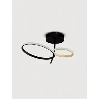IMAR PLAFONJERA LED/3200K/30W/1489Lm/CRNA I ZLATNA