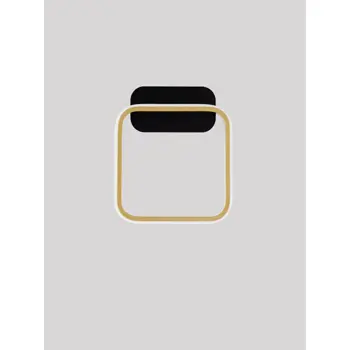 IMAR ZIDNA LAMPA LED/3200K/13W/563Lm/CRNA&GOLD