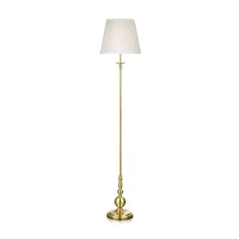 IMPERIA STAJAĆA SVJETILJKA 1L BRASS/WHITE E27