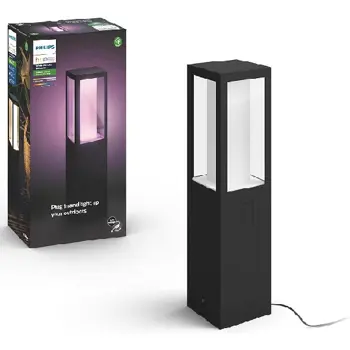 PHILIPS HUE IMPRESS vanjska stupna svjetiljka crna 2x8W 1180lm IP44 40cm