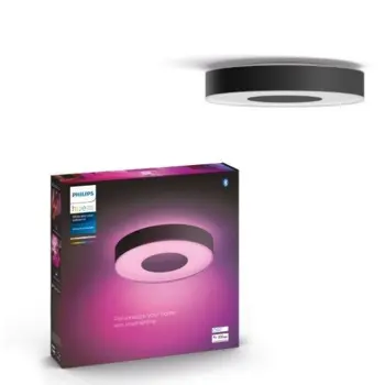INFUSE PHILIPS HUE pametna LED stropna svjetiljka M crna