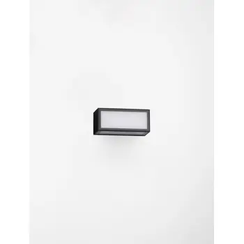 INGA ZIDNA LAMPA LED 3000K 875lm  IP65 CRNA