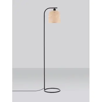 INTRA STAJAĆA LAMPA  E27/12W/CRNA
