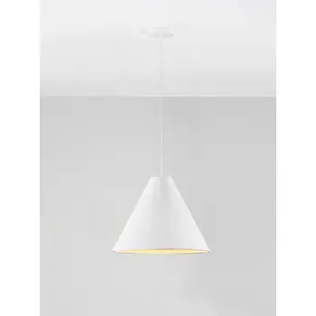 JOELLE 45 VISILICA MAT BIJELA E27 1X12W IP20