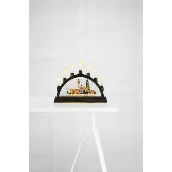 KARSTEN SVIJEĆNJAK BOJA BRONCE 9x0,06W/LED/