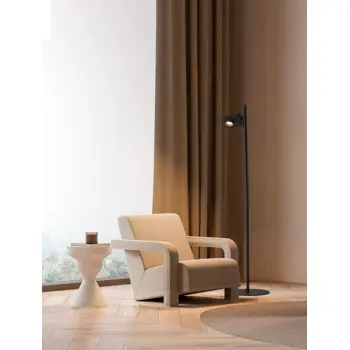 KEDROS STAJAĆA LAMPA  LED/3000K/9W/717Lm/BIJELA & BLACK
