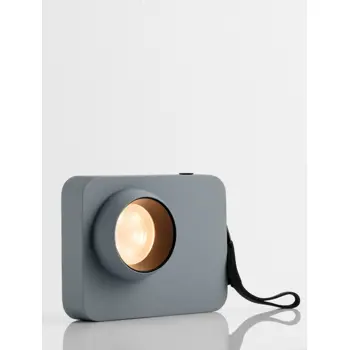 KEDROS STOLNA LAMPA  LED/3000K/3W/65Lm/CRNA