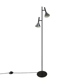 KELVIS STAJAĆA SVJETILJKA CRNA GU10/12W/IP20/220-240V