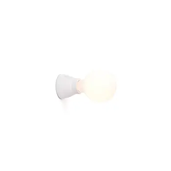 KERA ZIDNA SVJETILJKA  WHITE 1L E27